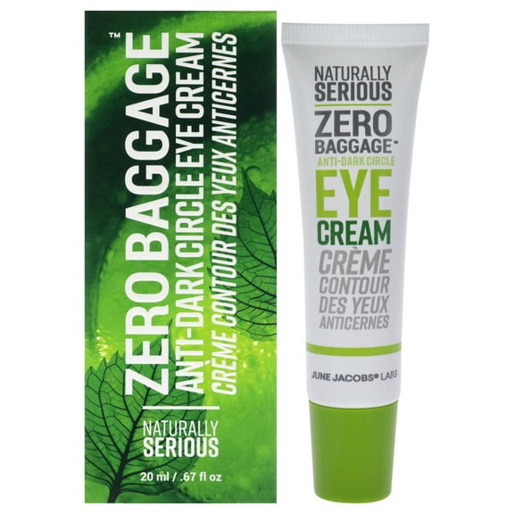 Naturally Serious Zero Baggage Anti-Dark Circle Eye Cream , 0.67 oz Eye Cream