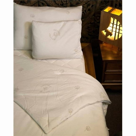 Naturally Sleeping Cf-T-H Heavy Weight Twin Size Wool Comforter - Mattress Only