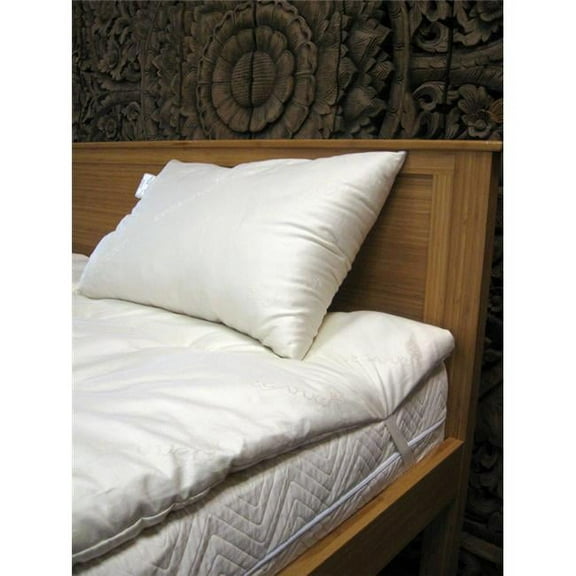 Naturally Sleeping Pd-W-T-L Light Weight Twin Size Wool Pad - Mattress Only