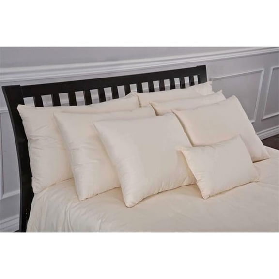 Naturally Sleeping Pw-W-Tod Toddler Size Wool Bed Pillow - Mattress Only