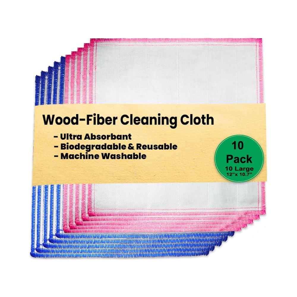 Dropship 5 Layers Of Cotton; 8 Layers Of All Sand Dishwashing Cloth;  Wholesale Kitchen Cleaning Cloth; Cleaning Cloth; Wood Fiber Dishwashing  Towel; Large Factory to Sell Online at a Lower Price