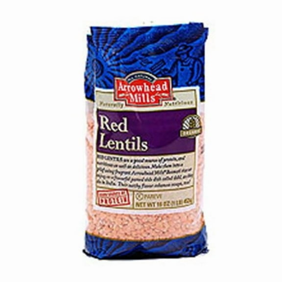 Naturals Organic Red Lentils - Pack of 6