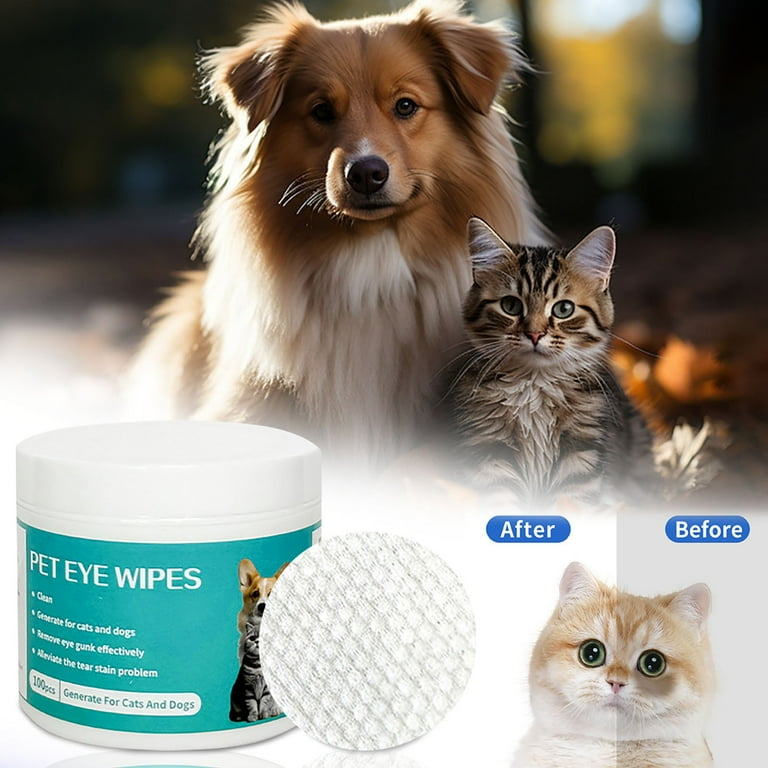 Wet Wipes for Cats to Remove Tears Wet Wipes for Cats to Remove Tears