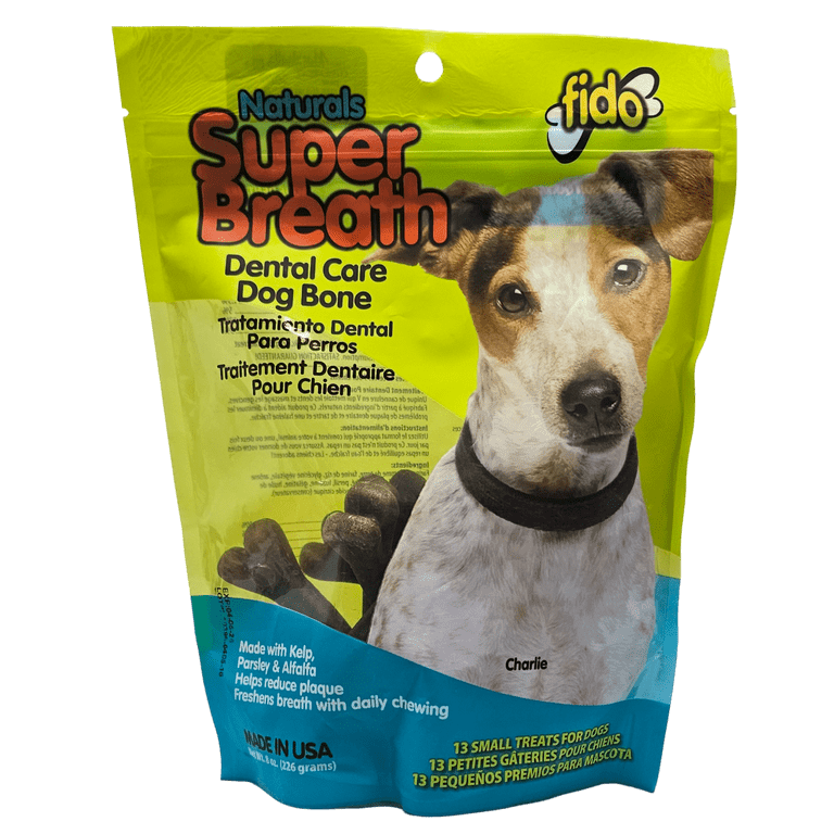 Naturals Super Breath for Dogs 13 Small Dog Dental Treats 8oz. Walmart