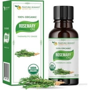 Nature Always Organic Rosemary Essential Oil | Aromatherapy | Skincare & Haircare | Massage Oil | 2 Oz
