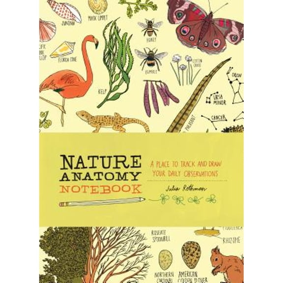 Pre-Owned Nature Anatomy Notebook: A Place to Track and Draw Your Daily Observations (Paperback) 1635861780 9781635861785