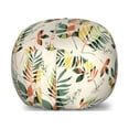 thumbnail image 1 of Nature Art Storage Toy Bag Chair, Autumn Forest Foliage Leaf Branches in Contrast Tones Seasonal Fall Setting, Stuffed Animal Organizer Washable Bag, Large Size, Multicolor, by Ambesonne, 1 of 3
