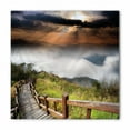 thumbnail image 1 of Nature Bandana, Hazy Foggy Sky Italian, Unisex Head and Neck Tie, by Ambesonne, 1 of 2
