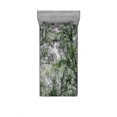 thumbnail image 1 of Nature Bedding Set with Sheet & Covers, Tree Branch in Spring Season Fairy Jungle Growth Nature Look up Wood Scene Photo Print, Printed Bedroom Decor 2 Shams, 4 Sizes, Green, by Ambesonne, 1 of 3