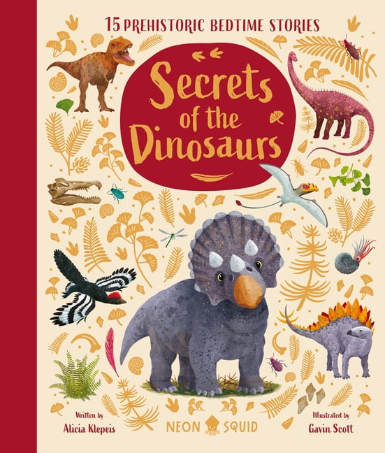 Nature Bedtime Stories Secrets of the Dinosaurs: 15 Prehistoric Bedtime Stories, (Hardcover)