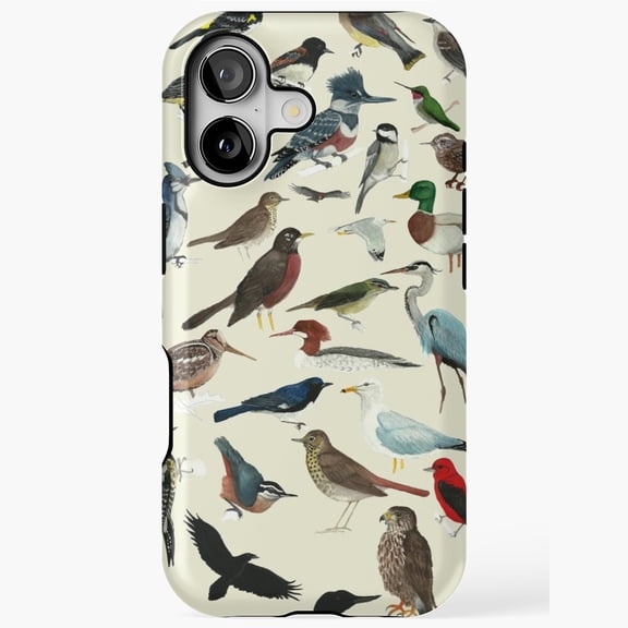 Nature Bird Animal Fan Art Phone Cover for iPhone 11 12 13 14 15 16 17 Pro Max