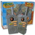 thumbnail image 1 of Nature Bound: Walkie Talkies - Gray & Orange - 2pc Communicating Toy Set, 2 Mile Range, 8 Channels, Built-In Flashlight, 462 MHz, Belt Clips, Kids 5+, 1 of 9