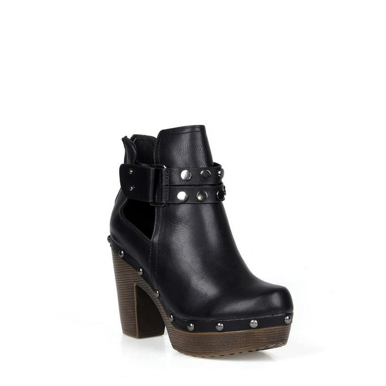 Womens clog shop booties
