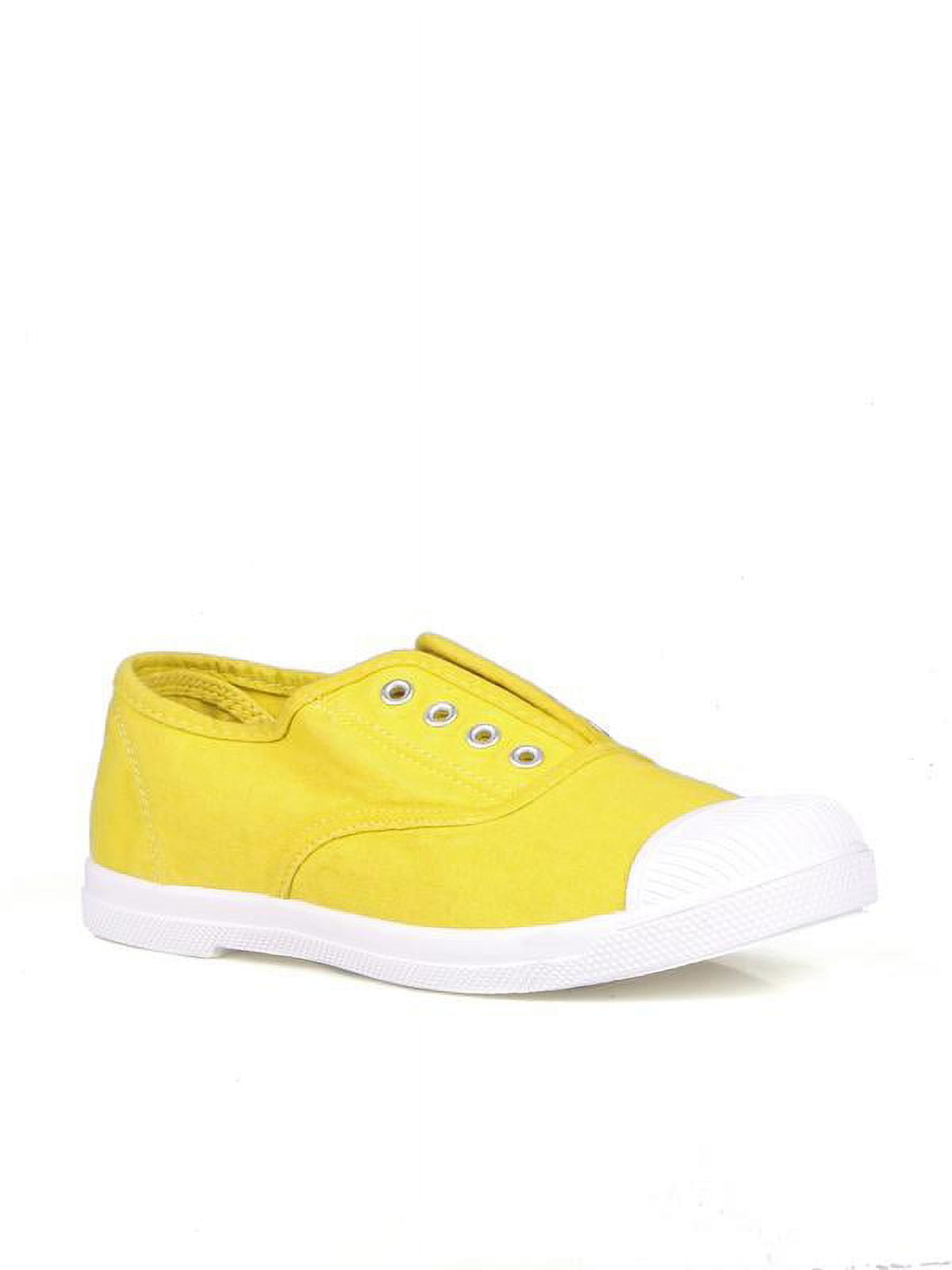 bright yellow women's sneakers