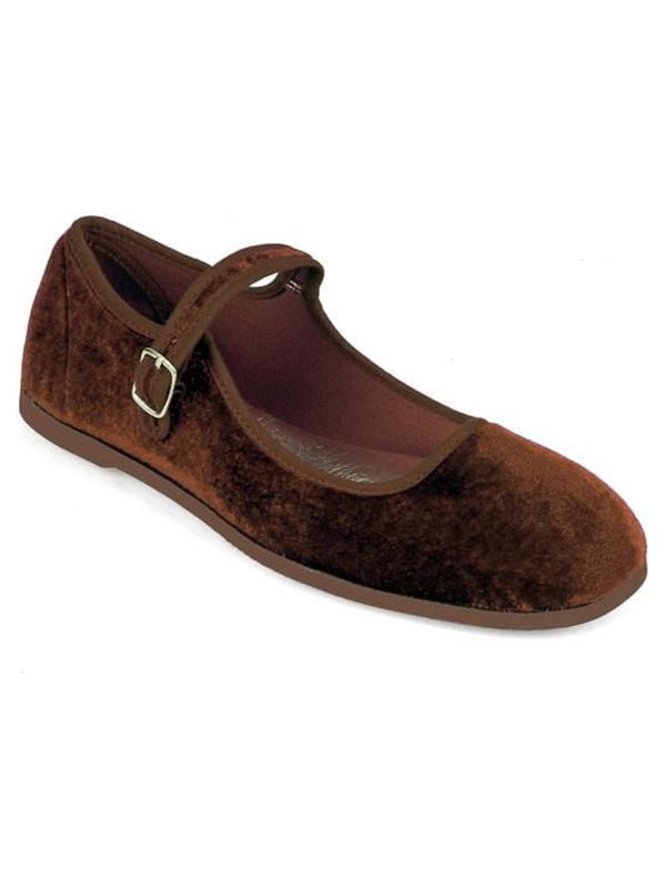 Nature Breeze Mary Jane Women's Flats in Brown