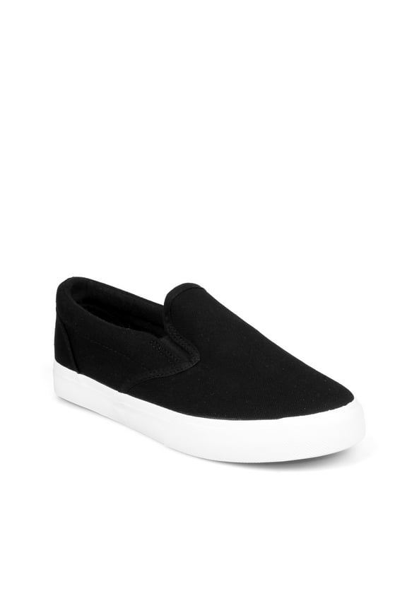 Slip on Women's Canvas Sneakers in Black