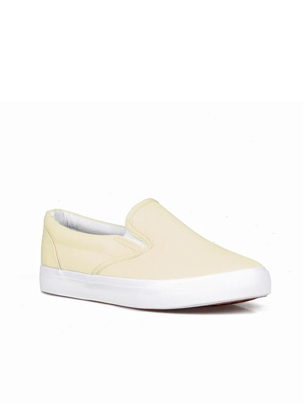 Nature Breeze Slip on Women s Canvas Sneakers Walmart