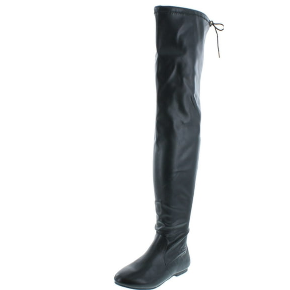 Nature Breeze Women's Vickie Stretchy Thigh High Boot