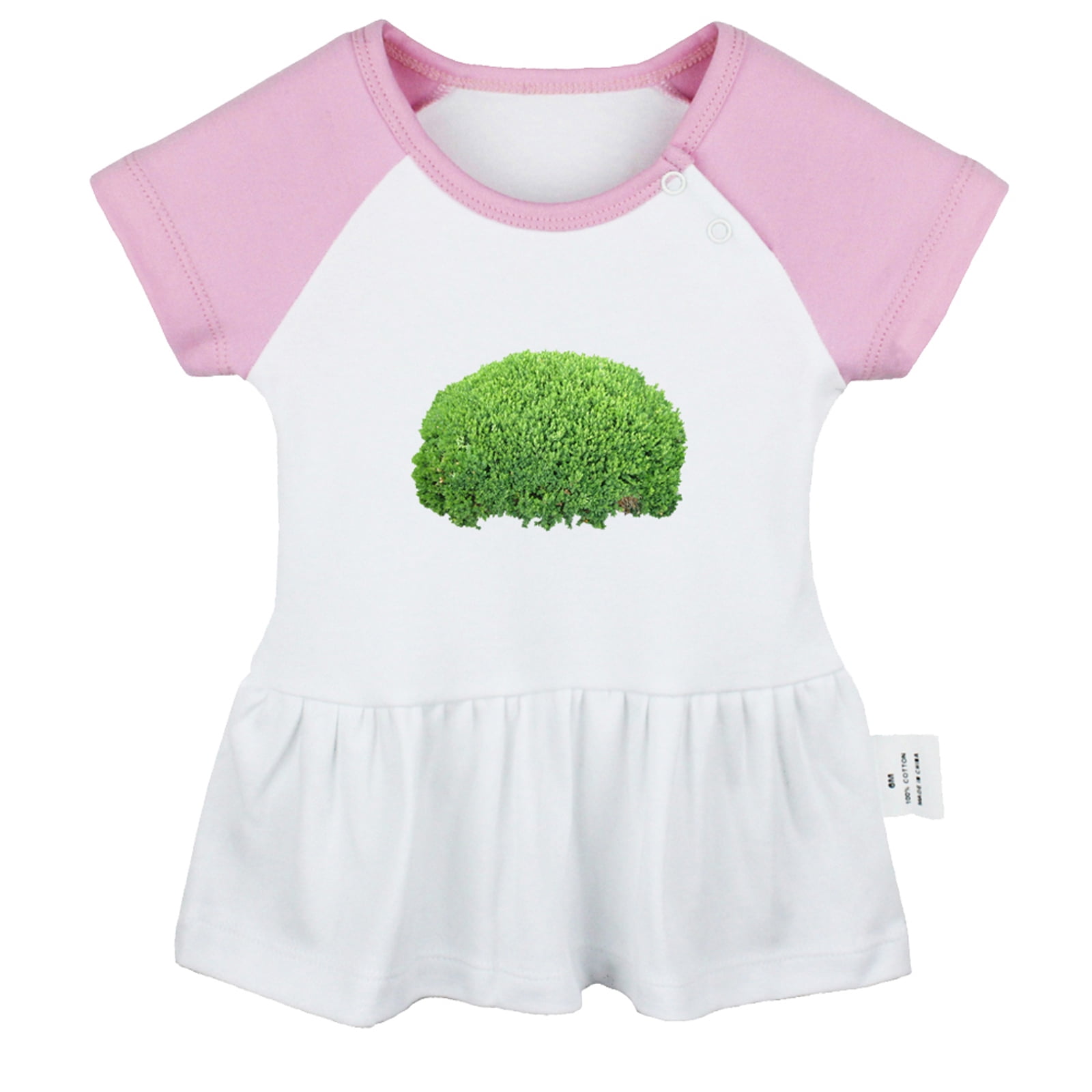 Nature Bushes Pattern Dresses For Baby, Newborn Babies Skirts, Infant ...