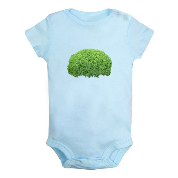 Nature Bushes Pattern Rompers For Babies, Newborn Baby Unisex Bodysuits, Infant Jumpsuits, Toddler 0-24 Months Kids One-Piece Oufits (Blue, 18-24 Months)