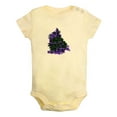 thumbnail image 1 of Nature Bushes Pattern Rompers For Babies, Newborn Baby Unisex Bodysuits, Infant Jumpsuits, Toddler 0-24 Months Kids One-Piece Oufits (Yellow, 0-6 Months), 1 of 4