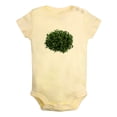 thumbnail image 1 of Nature Bushes Pattern Rompers For Babies, Newborn Baby Unisex Bodysuits, Infant Jumpsuits, Toddler 0-24 Months Kids One-Piece Oufits (Yellow, 12-18 Months), 1 of 4