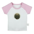 thumbnail image 1 of Nature Cactus Pattern T shirt For Baby, Newborn Babies T-shirts, Infant Tops, 0-24M Kids Graphic Tees Clothing (Short Pink Raglan T-shirt, 0-6 Months), 1 of 4