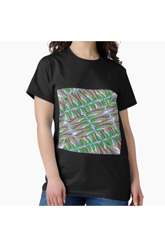 Nature Camo Color Design Pattern Throw Blanket Abstract Art T-Shirt, for Men & Women, up to Size 5XL