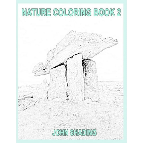 Nature Coloring Nature Coloring Book 2, Book 1, (Paperback)