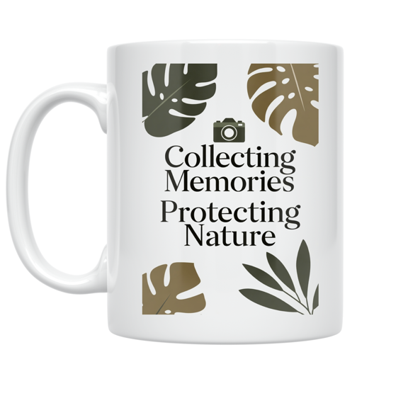 Nature Conservation Design - Nature Lover - 11 oz Ceramic Coffee Mug