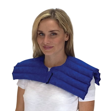 Nature Creation Upper Body Wrap- Shoulder Pain Relief- Heating Pad / Cold Pack- Hot and Cold Therapy (Blue Marble)