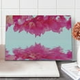 thumbnail image 1 of Nature Cutting Board, Bougainvillea Flowers Petals Projecting to the Water Exotic Feminine Print, Decorative Tempered Glass Cutting and Serving Board, Large Size, Hot Pink, by Ambesonne, 1 of 1