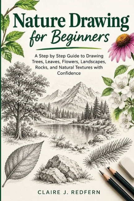 Nature Drawing for Beginners: A Step by Step Guide to Drawing Trees ...