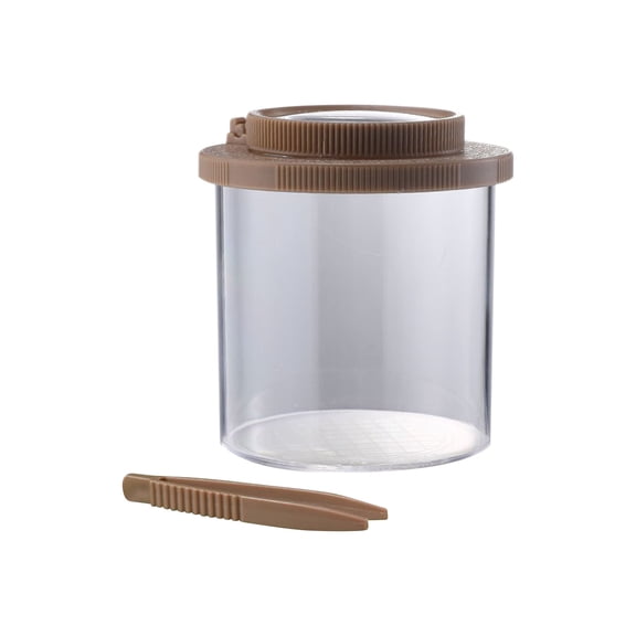 Nature Exploration Kit with Insect Observation Jar, Butterfly Catching Net, Magnifying Glass, Tweezers and Bug Clip, Backyard Science Adventure Set