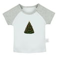 thumbnail image 1 of Nature Fir Tree Pattern T shirt For Baby, Newborn Babies T-shirts, Infant Tops, 0-24M Kids Graphic Tees Clothing (Short Gray Raglan T-shirt, 12-18 Months), 1 of 4