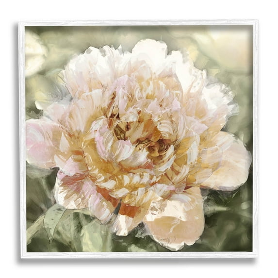 Nature Flower Blossom Scenery Botanical & Floral Graphic Art White Framed Art Print Wall Art