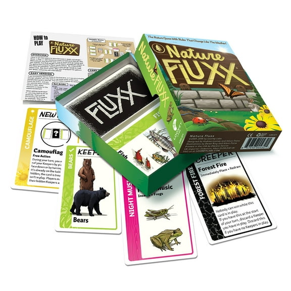 Nature Fluxx Card Game offered by Publisher Services