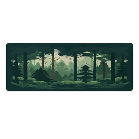 Nature Forest 2 PCS Anti Fatigue Rugs Pvc Non Skid Waterproof Floor Mat Cushioned Comfort Standing Kitchen Mats for Floor
