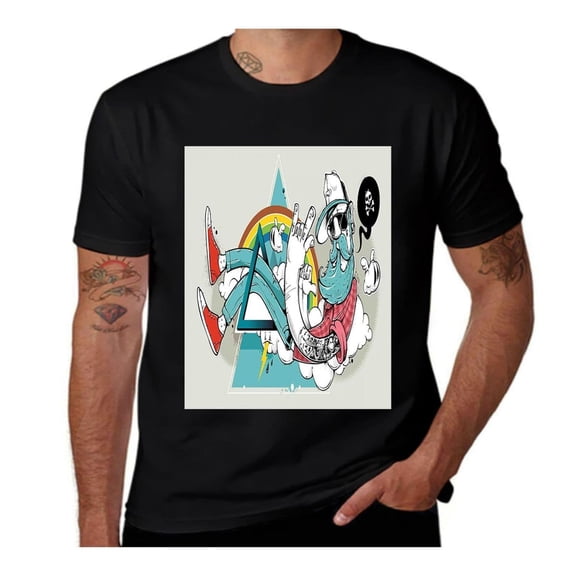 Nature Forest Meadows-Nature-Avocado Green-Fern Green- Casual Streetwea Everyday Tshirt Comfortable Wear tee shirt