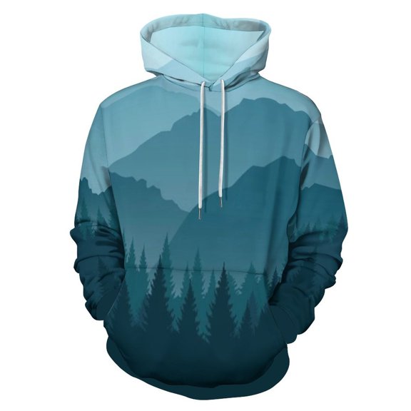 Nature Forest Men's Women New Sweatshirt Hoodie Men's Plus Size Sweatshirt Hooded Sweatshirt 3d Printed Street Men's Cloth