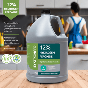 Nature's Freedom 35% Hydrogen Peroxide, Food Grade H2O2 and Purified ...