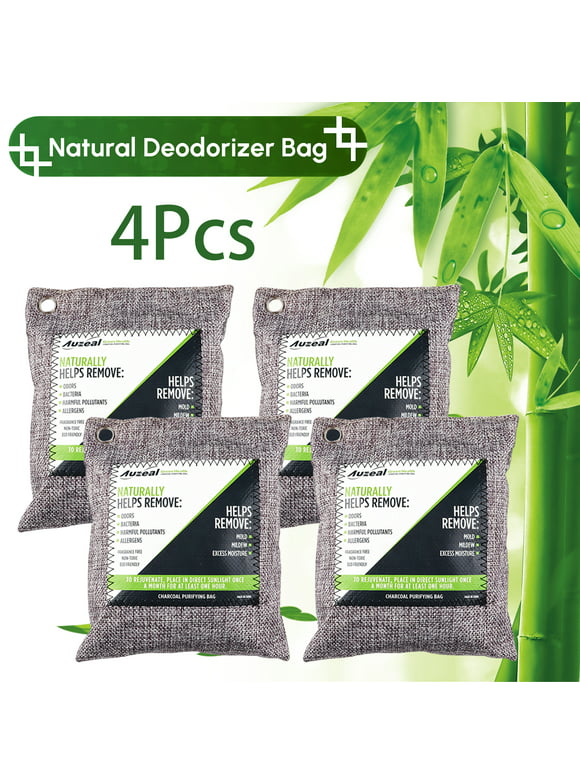 Nature Fresh Air Purifier Bags, Bamboo Charcoal Air Purifying Bags, Activated Charcoal Air Purifying Bag Odor Eliminators
