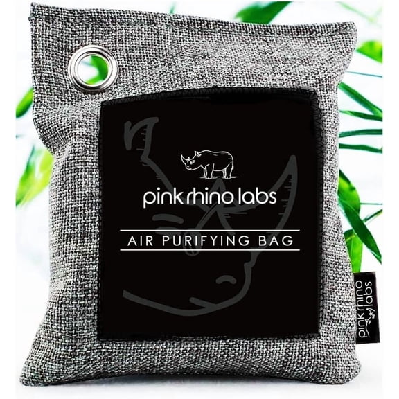 Nature Fresh Premium Bamboo Charcoal Air Purifying Bag - Scent Free Odor Eliminator for Home and Car- Kid and Pet Friendly Air Fresheners and Odor Absorber - Activated Charcoal 1x 500g