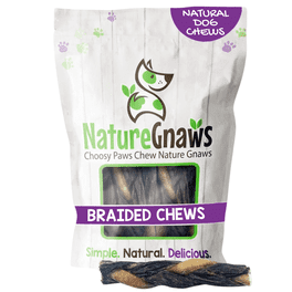 Big Bob s Natural 10 Braided Bully Stick Chews for Dogs Single Ingredient 11 Count For The Price Of 10 Walmart