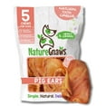 thumbnail image 1 of Nature Gnaws Pig Ears, Natural Dog Chew Treats (5 count), 1 of 6