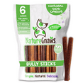 thumbnail image 1 of Nature Gnaws Small Bully Sticks, Natural Dog Chew Treats 4-6" (6oz), 1 of 6