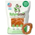 thumbnail image 1 of Nature Gnaws Turkey Tendon Rings, Natural Dog Chew Treats (6 count), 1 of 6