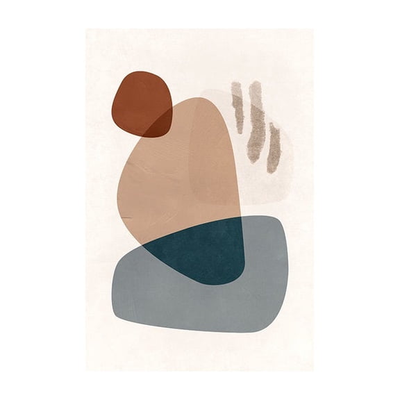 Nature Graphics No2 Print Wall Art, Modern Wall Decor For Living Room Bedroom, 12x18 UNFRAMED