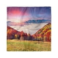 thumbnail image 1 of Nature Head Scarf, Fall Morning Mountain, Head Wrap, 3 Sizes, by Ambesonne, 1 of 2