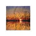 thumbnail image 1 of Nature Head Scarf, Lake Sunset Photo Scene, Head Wrap, 3 Sizes, by Ambesonne, 1 of 2